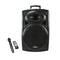 beFree Sound 15" 900 Watt Bluetooth Powered Portable PA Party Speaker